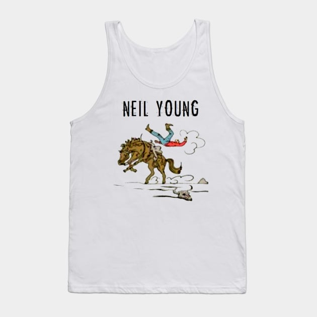 neil young Tank Top by Stubbs Letterpress